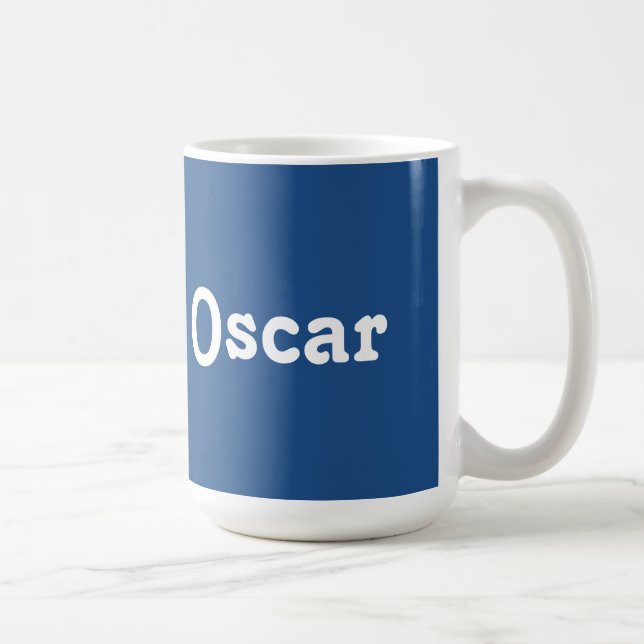Caneca De Café Mug Oscar (Direita)