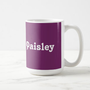 Caneca De Café Mug Paisley