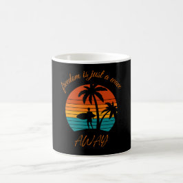 Caneca De Café Mug para amante de surf