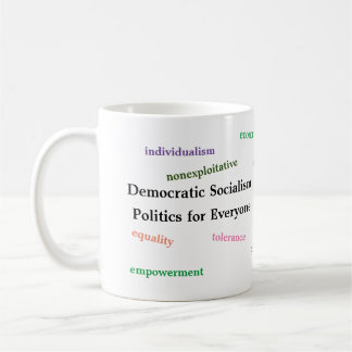 Caneca De Café Mug para Democrata Socialista