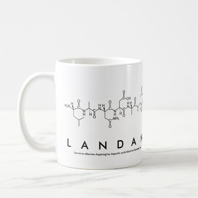 Caneca De Café Mug peptídeo Landan (Esquerda)