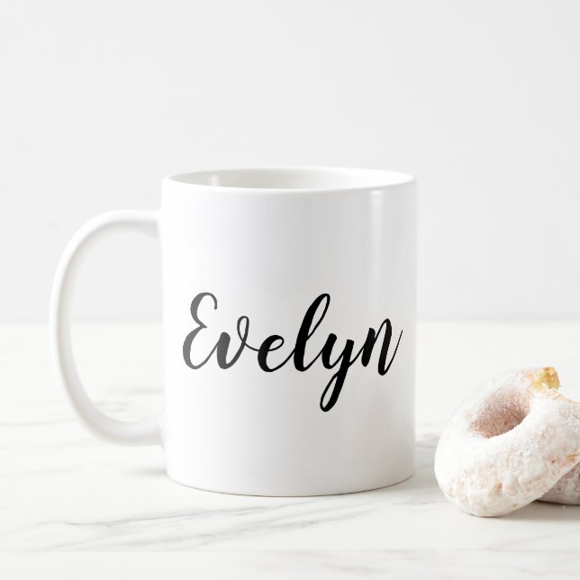 Caneca De Café Mug Personalizado (Com Donut)