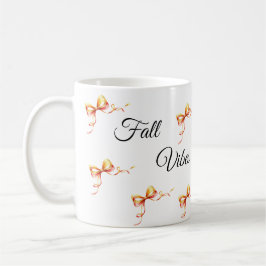 Caneca De Café Mug Personalizado de Arco de outono - Vibes de que