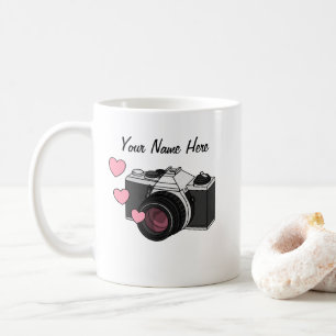Caneca De Café Mug Personalizado De Casamento De Fotógrafo Da Câm