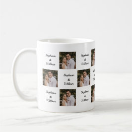Caneca De Café Mug personalizado de foto e padrões de nomes