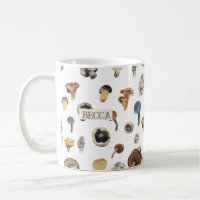 Mug personalizado de fungo de cogumelo