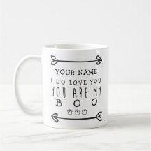 Mug personalizado de Halloween - Boo