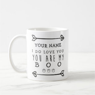 Caneca De Café Mug personalizado de Halloween - Boo