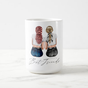 Caneca De Café Mug Personalizado de Melhores Amigos