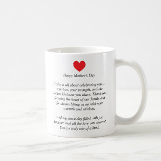 Caneca De Café Mug personalizado do dia da mãe - Nome personaliza