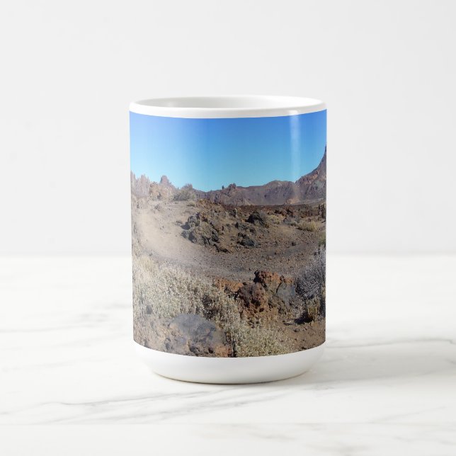 Caneca De Café Mug personalizado El Teide - escolha estilo e cor (Centro)