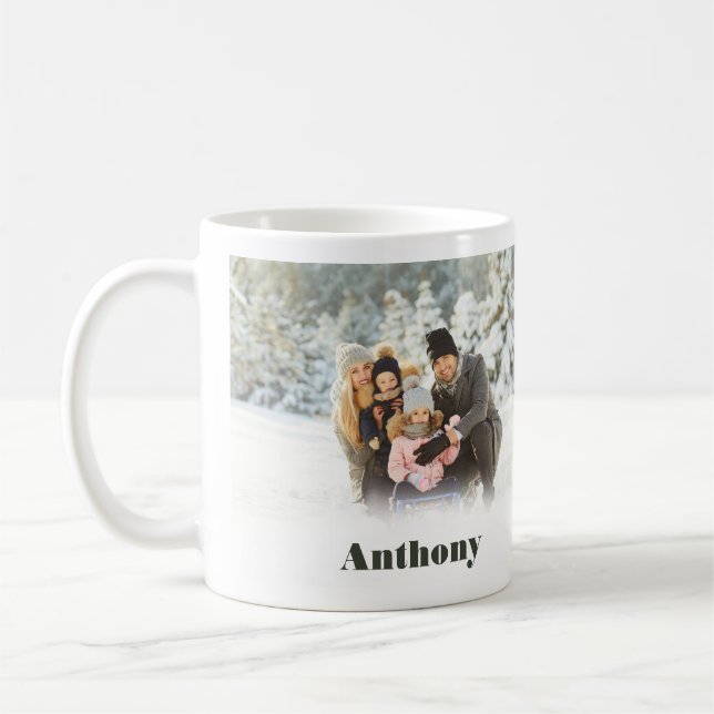 Caneca De Café Mug Personalizado Personalizado de Foto em Dois La (Esquerda)