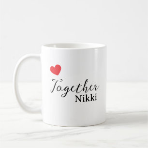 Caneca De Café Mug Personalizado Único Texto e imagem personali