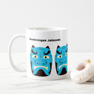 Caneca De Café Mug Personalizado Yokai Oni (Demônio Japonês)