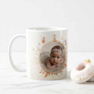 Caneca De Café Mug personalizável com quadro de fada para fotogra