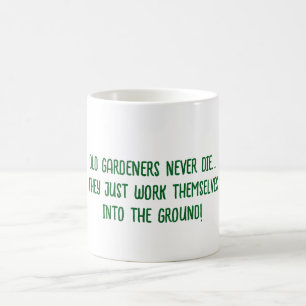 Caneca De Café Mug presente para jardineiros