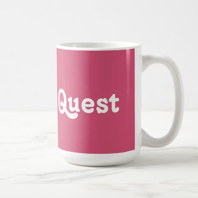 Caneca De Café Mug Quest (Direita)