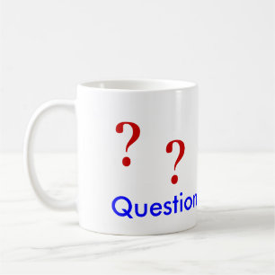 Caneca De Café Mug - Questiona Tudo!