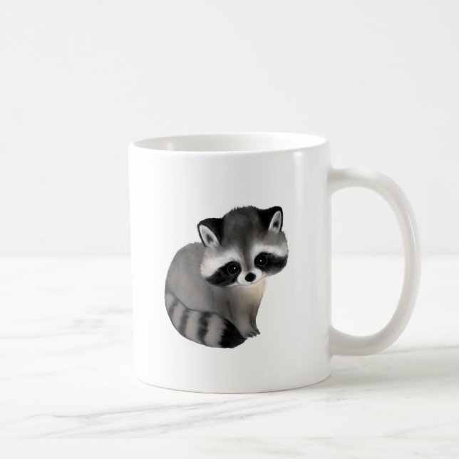 Caneca De Café Mug Raccoon (Direita)