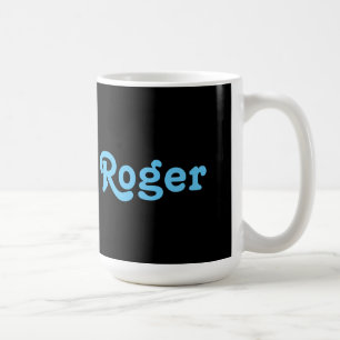 Caneca De Café Mug Roger