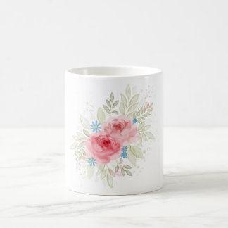 Caneca De Café Mug Rosa de Encantamento de Algodão