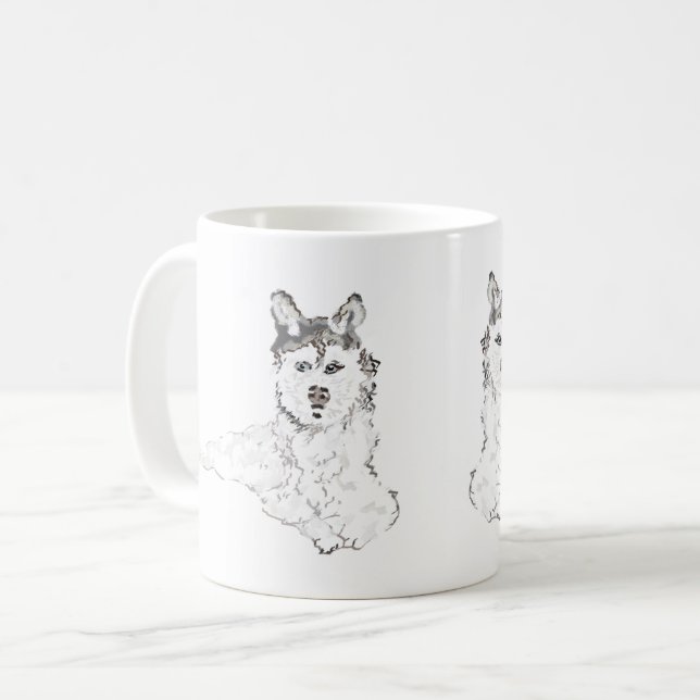 Caneca De Café Mug: Rouco do Alasca (Frente Esquerda)