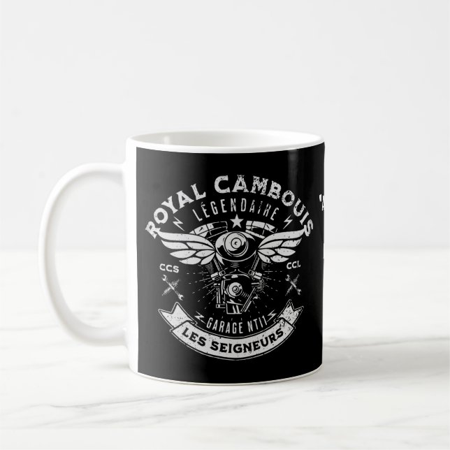 Caneca De Café Mug Royal Cambouis - Garage Légendaire  (Esquerda)