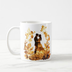 Caneca De Café Mug Rustic Autumn Wedding