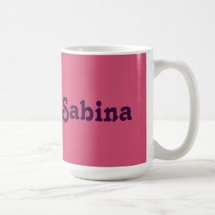 Caneca De Café Mug Sabina