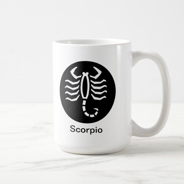 Caneca De Café Mug - Scorpio (Direita)