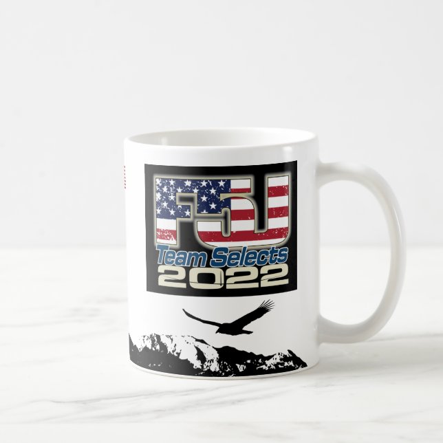 Caneca De Café Mug - Seleção da Equipe F5J EUA 2022 (Direita)