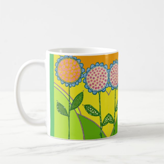 CANECA DE CAFÉ MUG "SFLOWERS" (Esquerda)