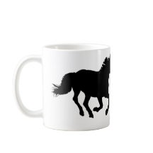 Mug Silhouette Horse