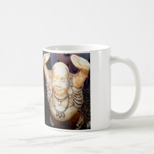Caneca De Café mug sorridente de Buda