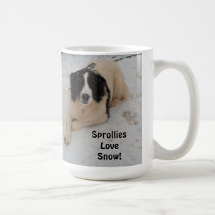 Caneca De Café Mug Sprollie Na Neve