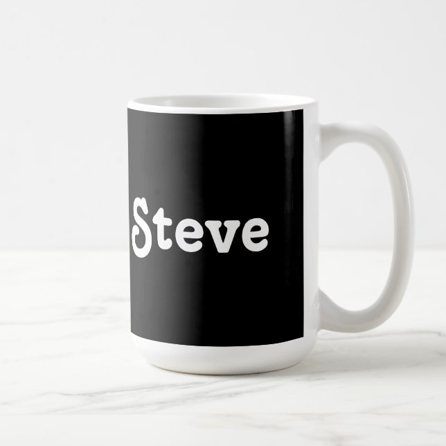 Caneca De Café Mug Steve (Direita)