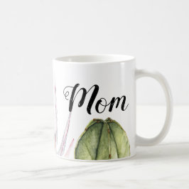 Caneca De Café Mug Suculente de Aquarela