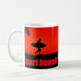 Caneca De Café Mug surf hawaii