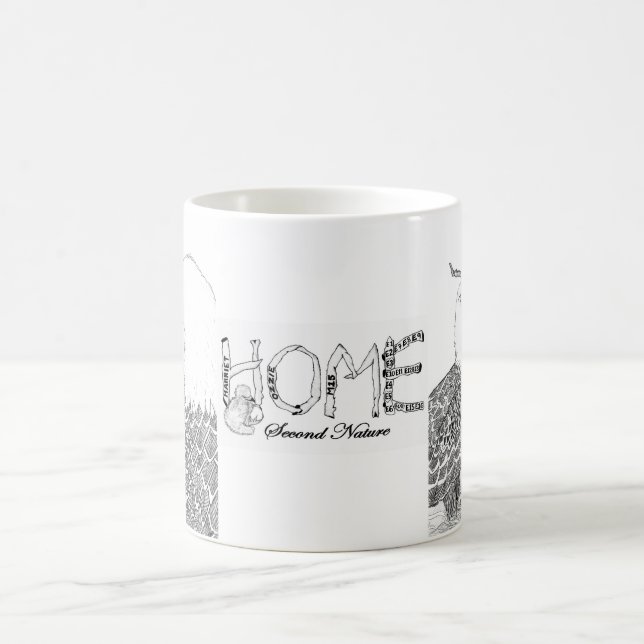Caneca De Café Mug SWFL Eagles HOME Second Nature Harriet & M15 (Centro)