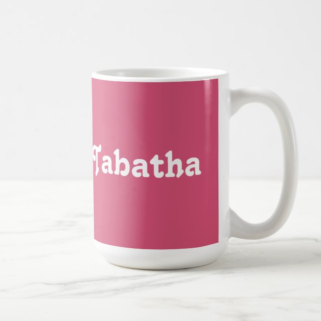 Caneca De Café Mug Tabatha (Direita)