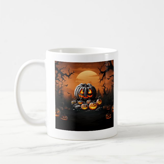 Caneca De Café Mug Tasse, Halloween (Esquerda)