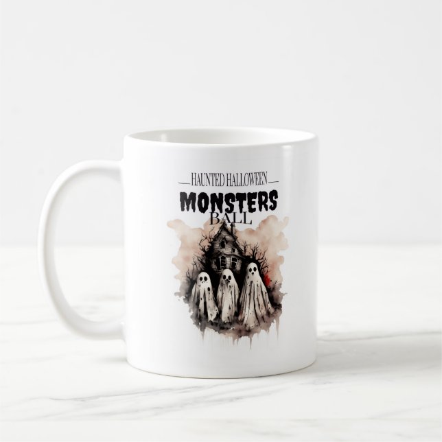 Caneca De Café Mug Tasse, Halloween (Esquerda)