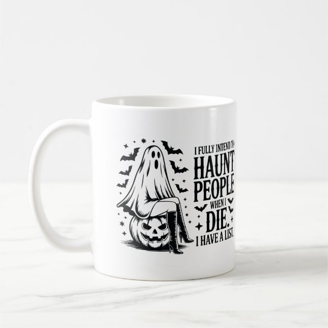 Caneca De Café Mug Tasse, Halloween (Esquerda)