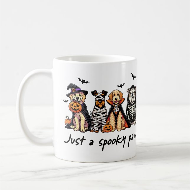Caneca De Café Mug Tasse, Halloween (Esquerda)