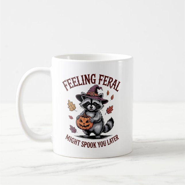 Caneca De Café Mug Tasse, Halloween (Esquerda)