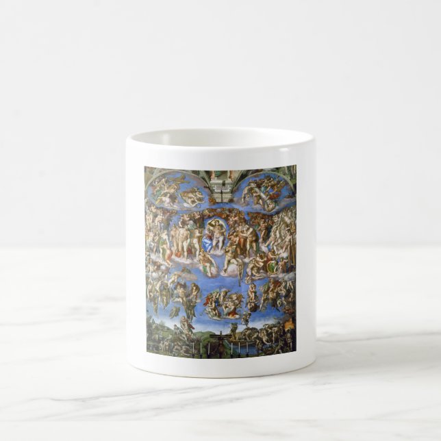 Caneca De Café Mug The Last Acórdão Fresco de Michelang (Centro)