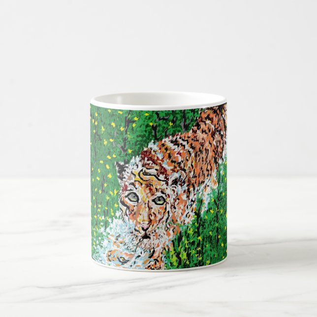 Caneca De Café Mug / Tigre (Centro)