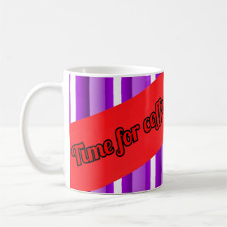Caneca De Café Mug time para café