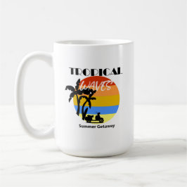 Caneca De Café Mug tropical