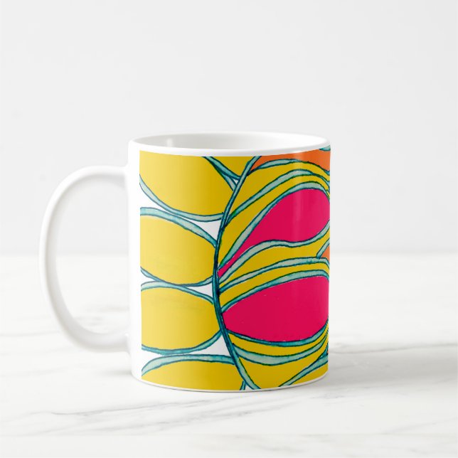 CANECA DE CAFÉ MUG "TROPICAL SUNSHINE" (Esquerda)